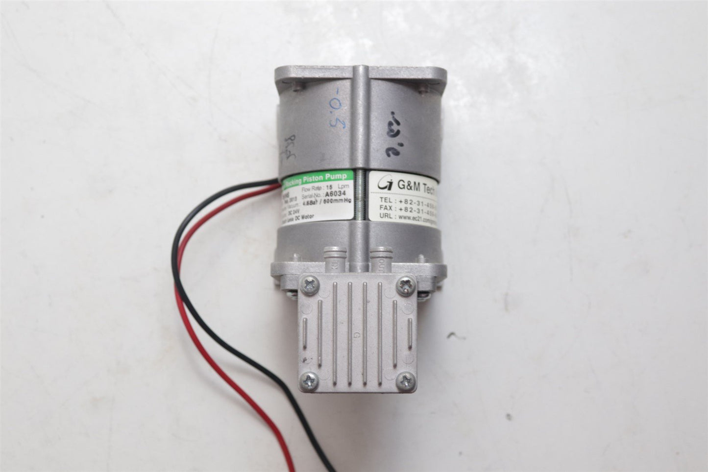 G&M Oil-less Rocking Piston Pump 15RNS