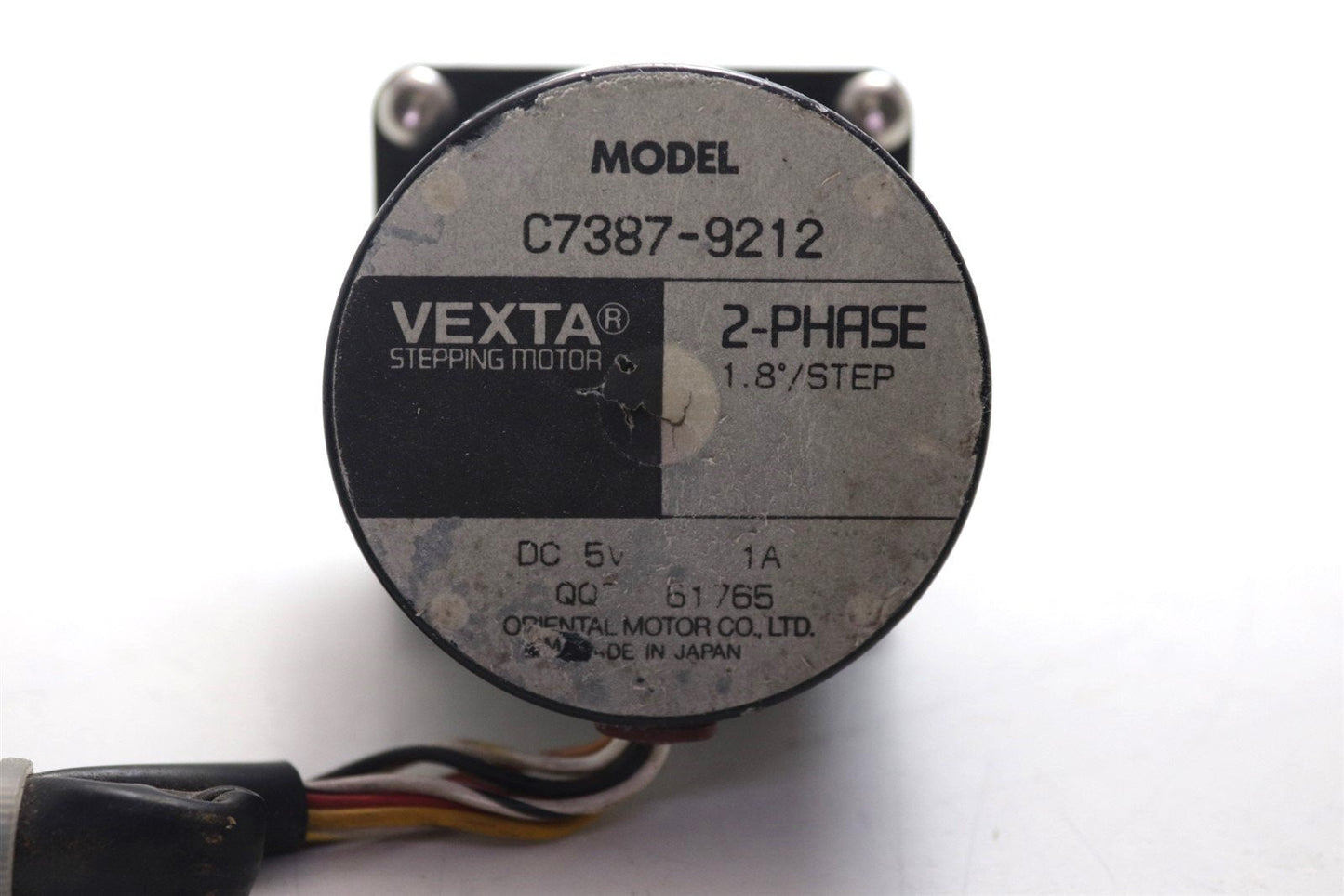 Waters Alliance HPLC Vexta Oriental Motor C7387-9212 2-Phase Stepping Motor