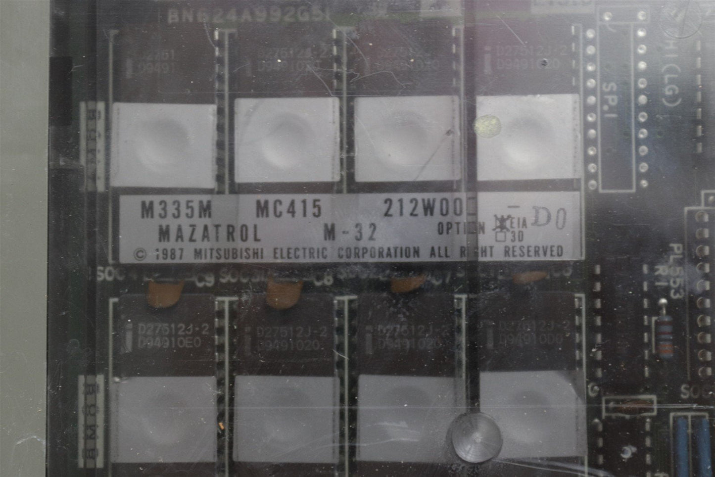 Mitsubishi M335M MC415 BN624A992G51 MAZATROL M-32 212W000