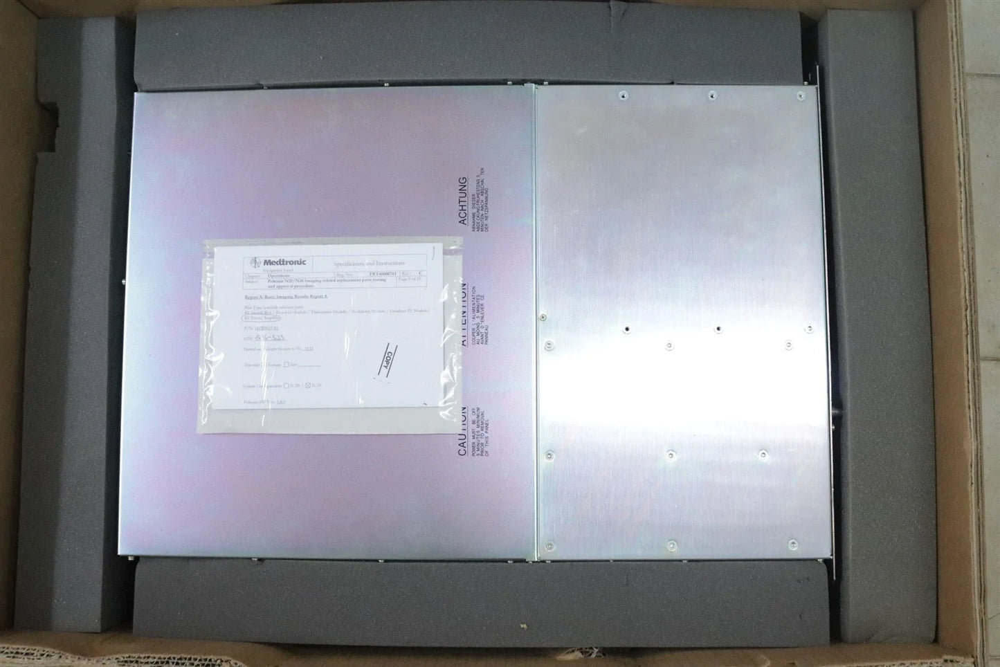 Analogic AN8111 MRI RF Power Amplifier 5kW 6.5-43MHz 161B0027-01 NEW