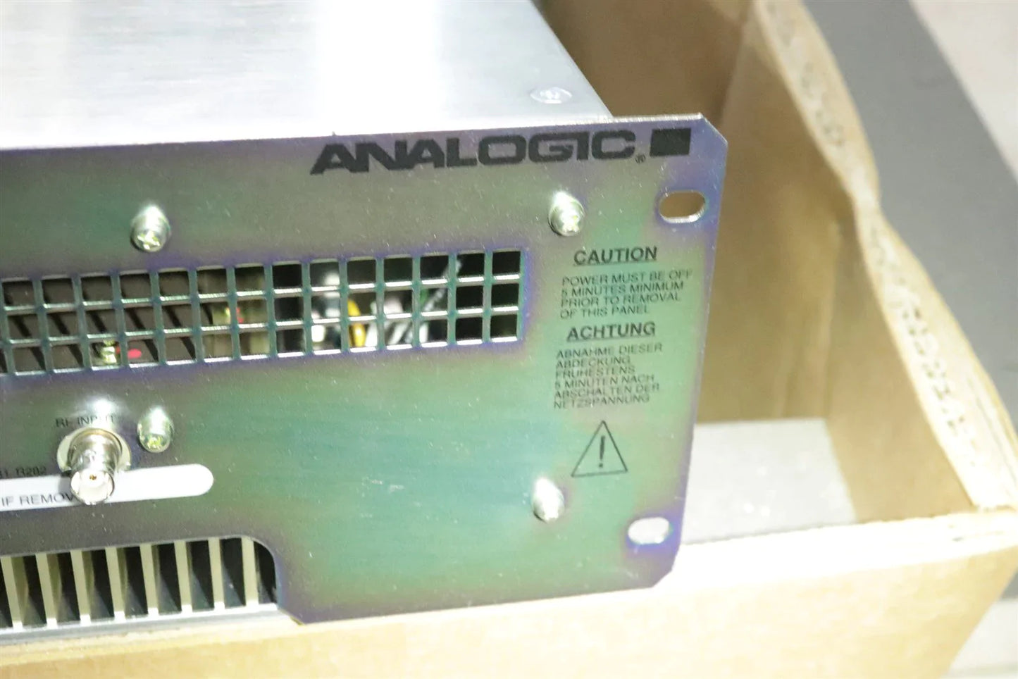 Analogic AN8111 MRI RF Power Amplifier 5kW 6.5-43MHz 161B0027-01 NEW