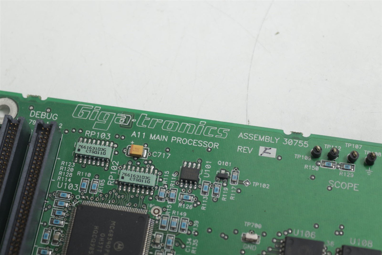 Gigatronics 12000A Microwave Synthesizer A11 Main Processor Assy 30755