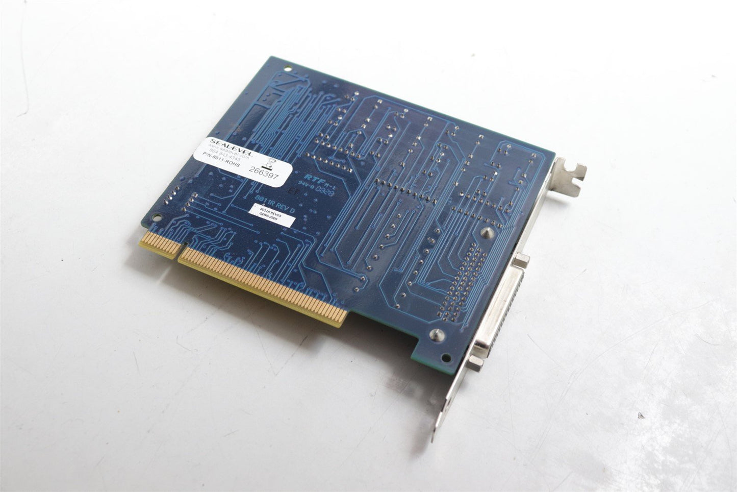 SeaLevel PCI 8 Form C Relay Output 8 Isolated Input Digital Interface
