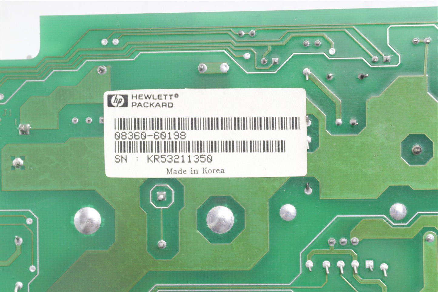 HP Agilent 83624A Sweep Generator 2-20 GHz Power Supply Board 08360-60198