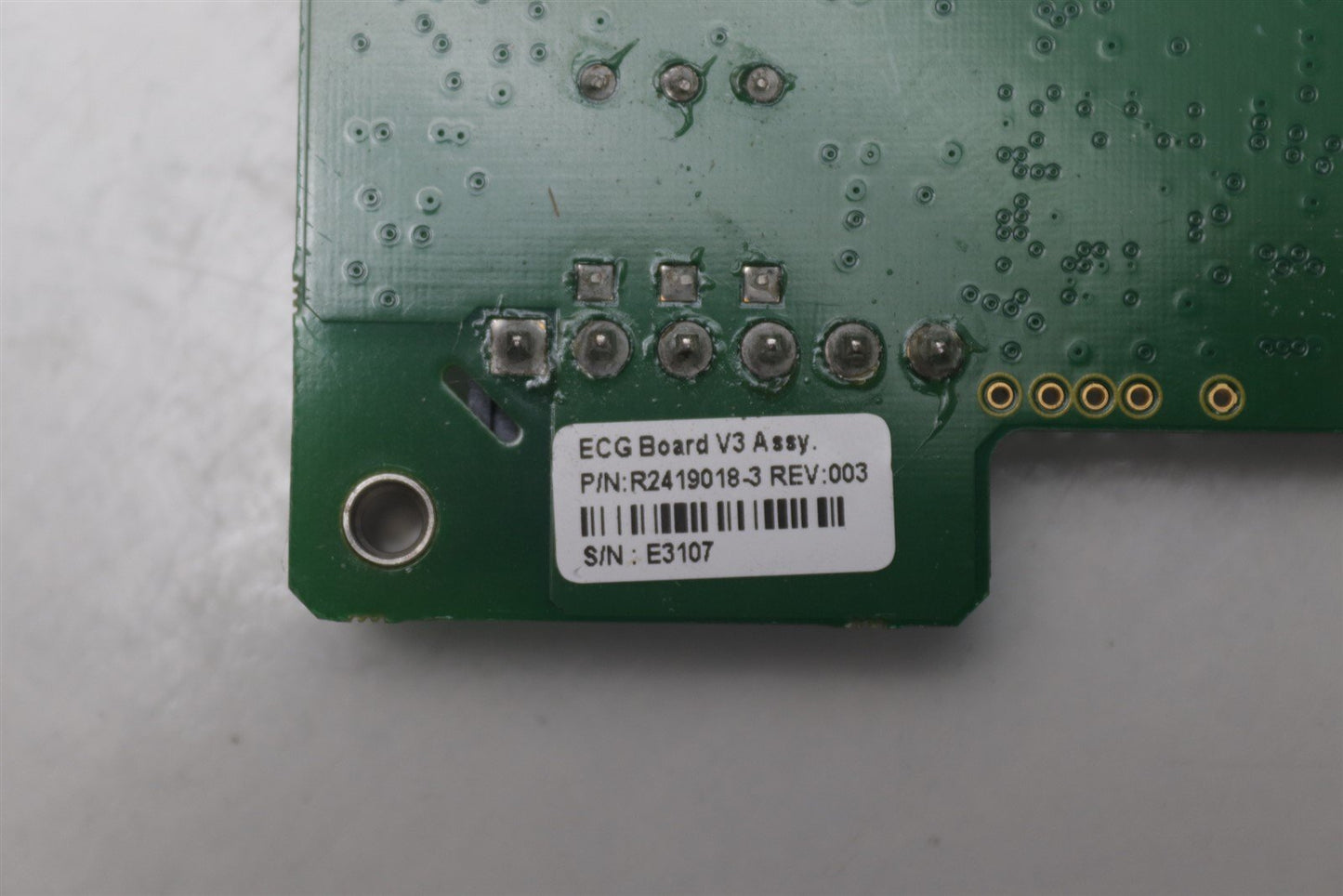 GE Healthcare Vivid i GEMSI Ultrasound ECG Board V3 Assy R2419018-3