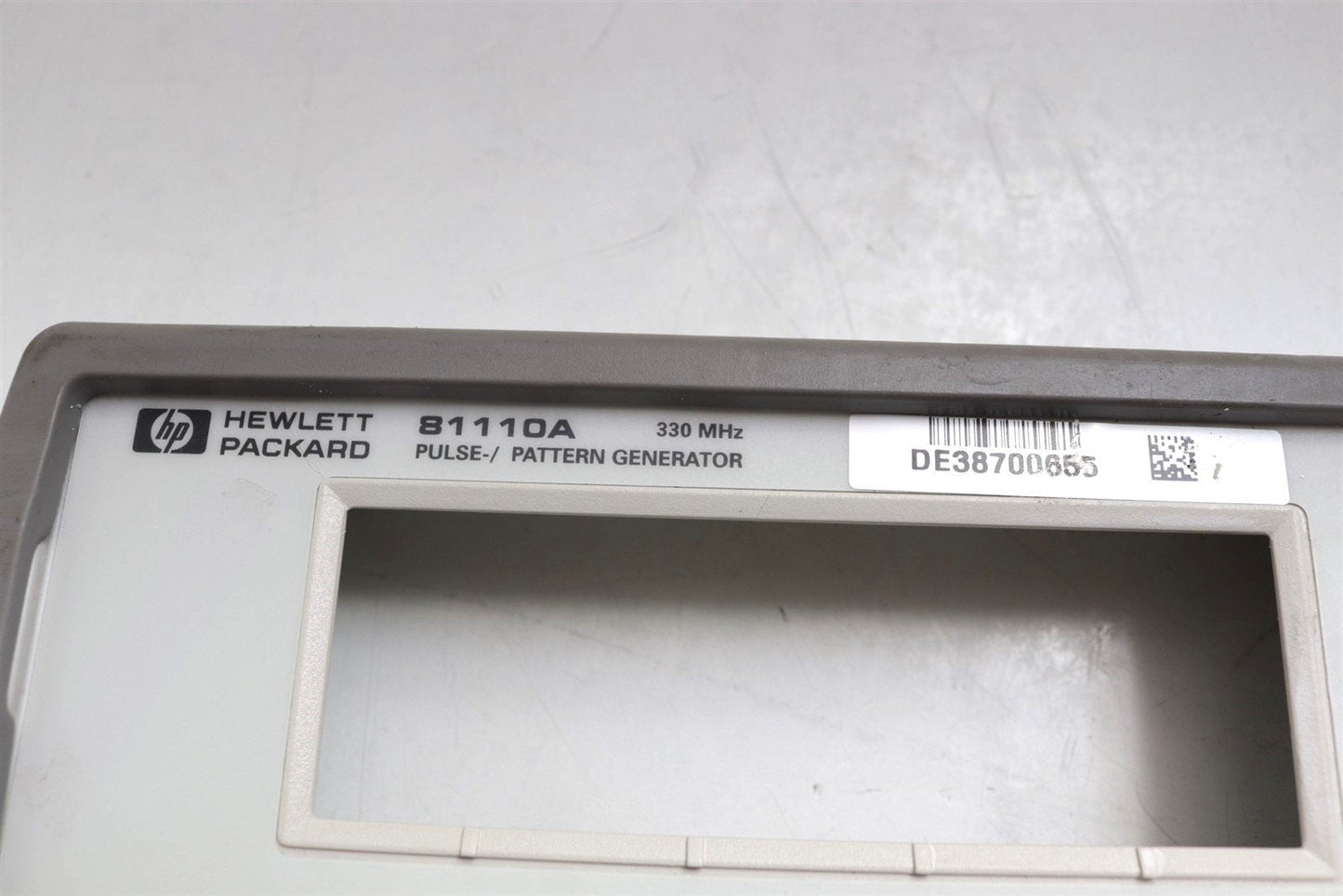 HP Agilent 81110A 330 MHz Pulse Signal Generator Front Panel Assy