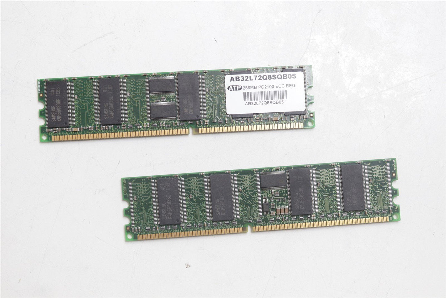 2X ATP 256MB PC2100 ECC REG AB32L72Q8SQB0S