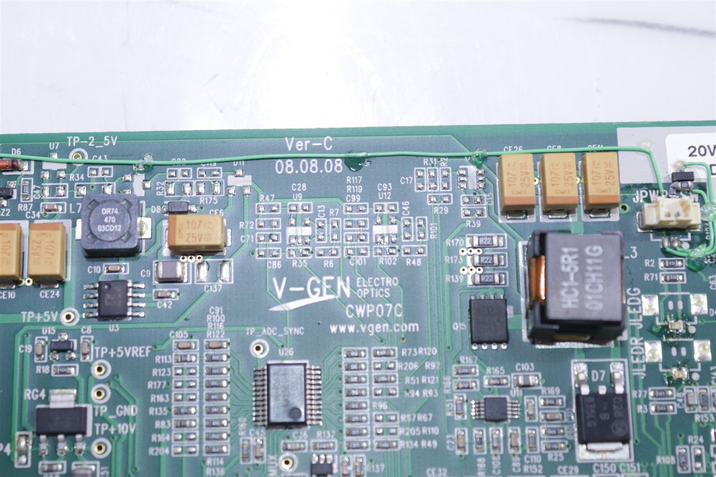 V-GEN Electro Optics CWP07C Card Ver-C PCB