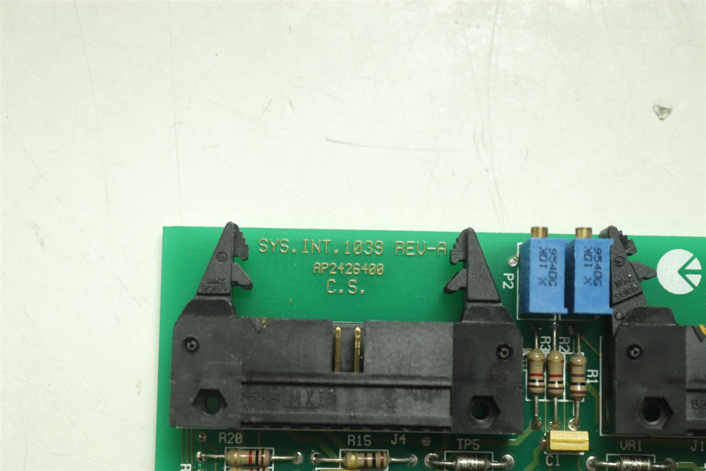Lumenis Sharplan 40C System Interface 1039 Assy AP2426400 REV-A