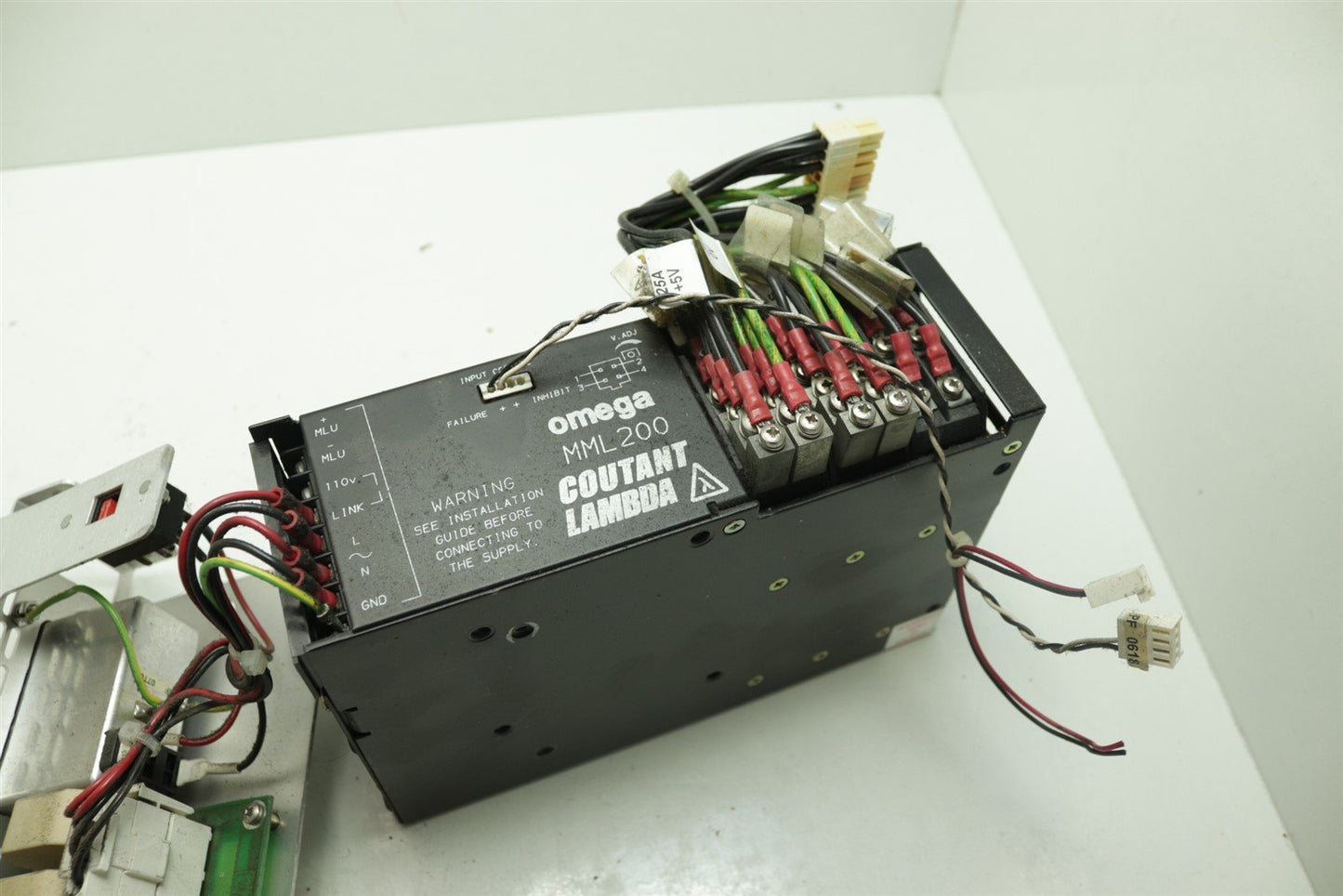 HP Agilent 37717C Communications Analyzer Lambda MML200 Power Supply D30015