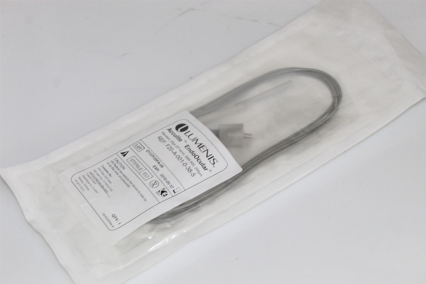 Lumenis Acculite EndoOcular Probe 24ga 20 Degrees Bend SMA 905 200 μm