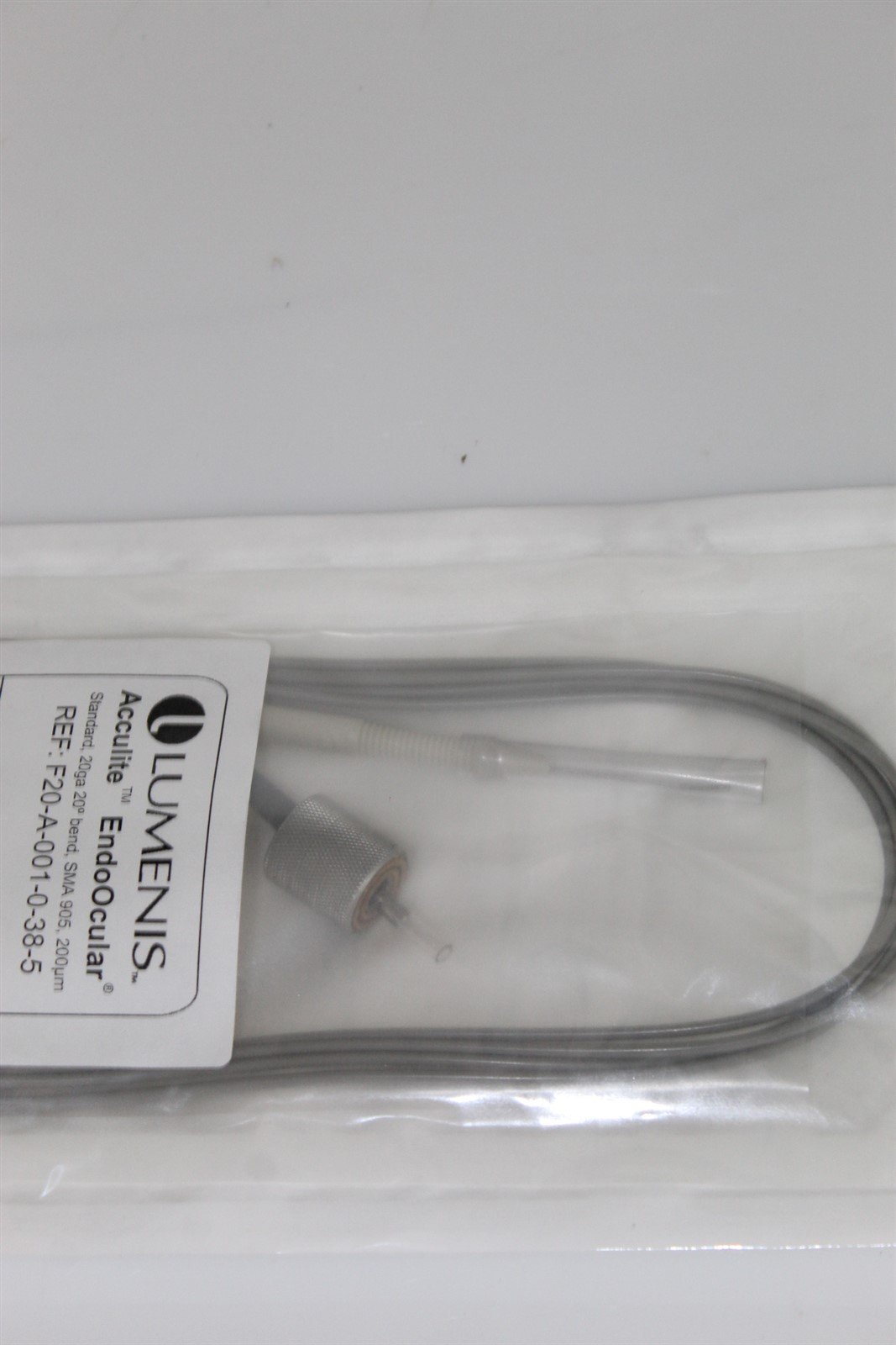 Lumenis Acculite EndoOcular Probe 24ga 20 Degrees Bend SMA 905 200 μm