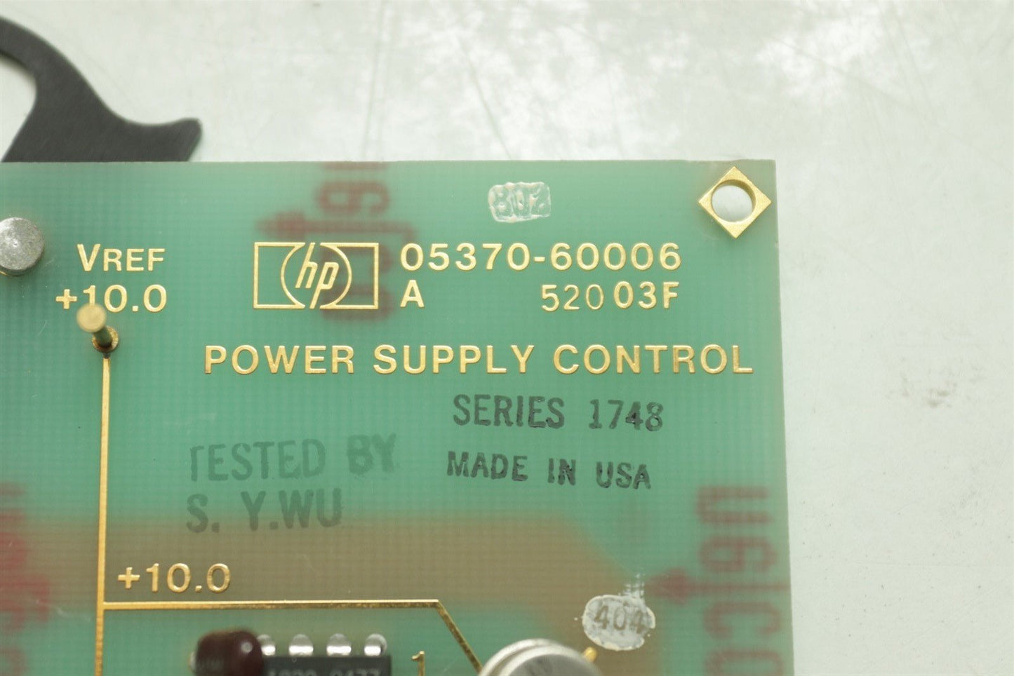 HP Agilent 5370B Precision TimeInterval Counter 05370-60006 Power Supply Control