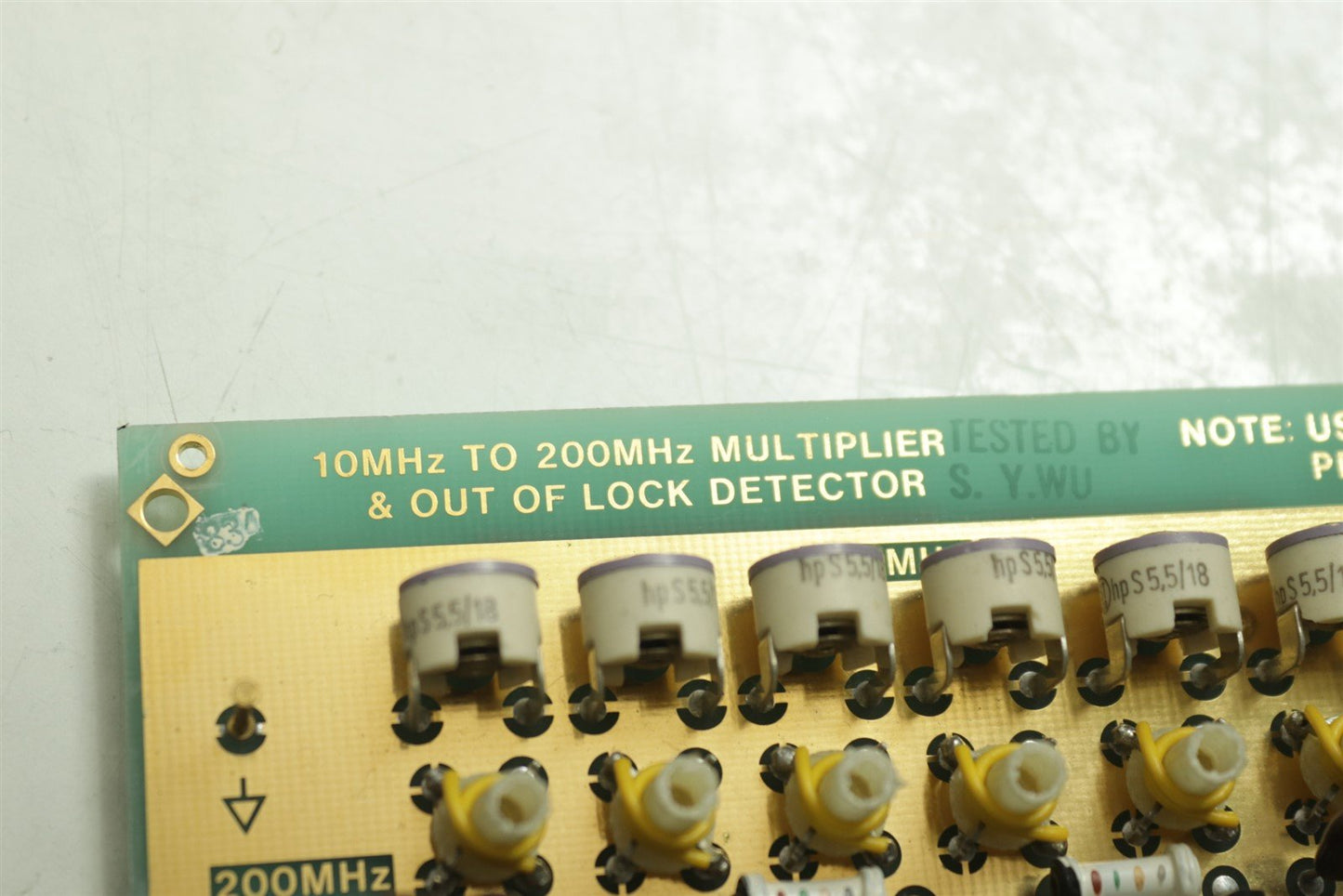 HP Agilent 5370B Precision Time-Interval Counter 05370-60124 Multiplier
