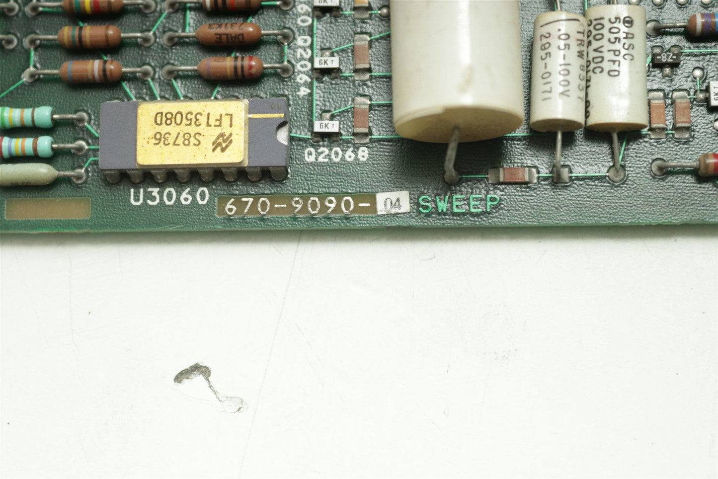 Tektronix 2754P Sweep Module Board 670-9090-04
