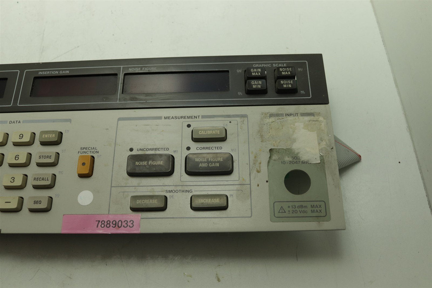 HP 8970B Front Panel Assy