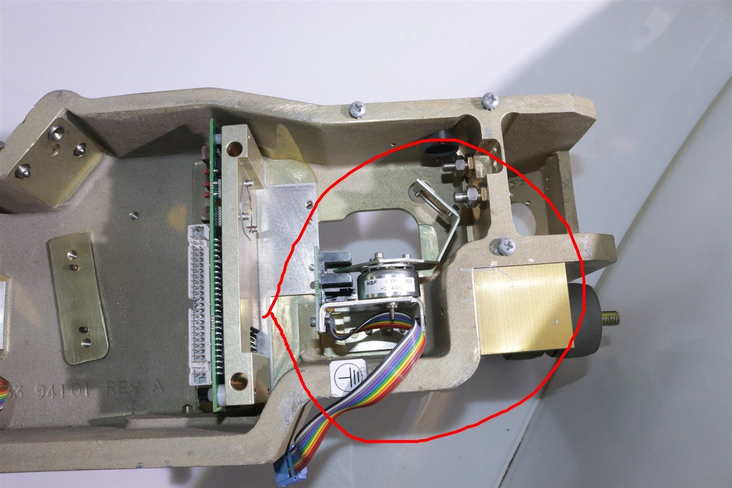 Coherent Lumenis Acupulse CO2 45 Degrees Laser Shutter Attenuator Assy