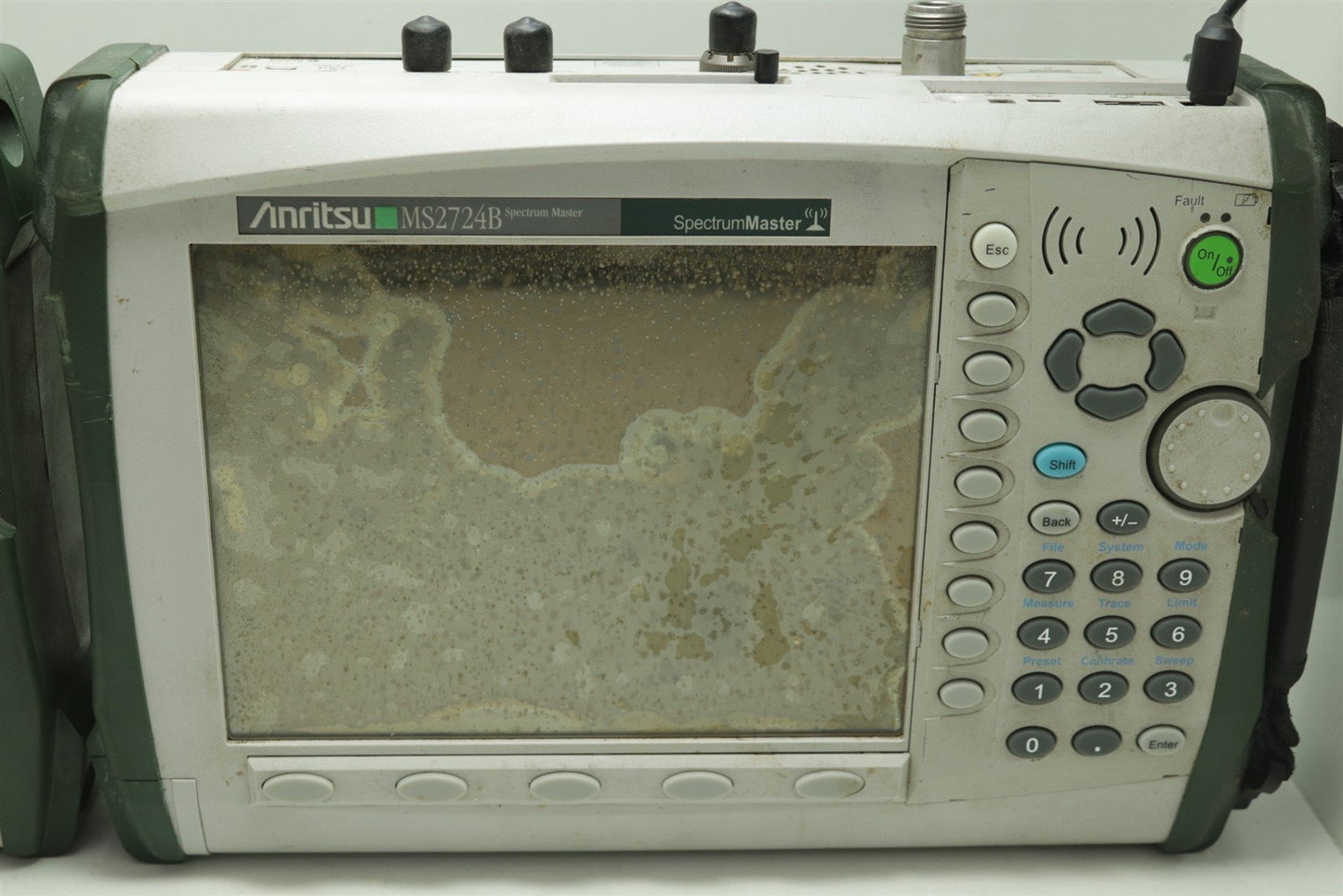 LOT OF 2 Anritsu MS2724B 9khz - 20GHz Spectrum Analyzer FOR PARTS
