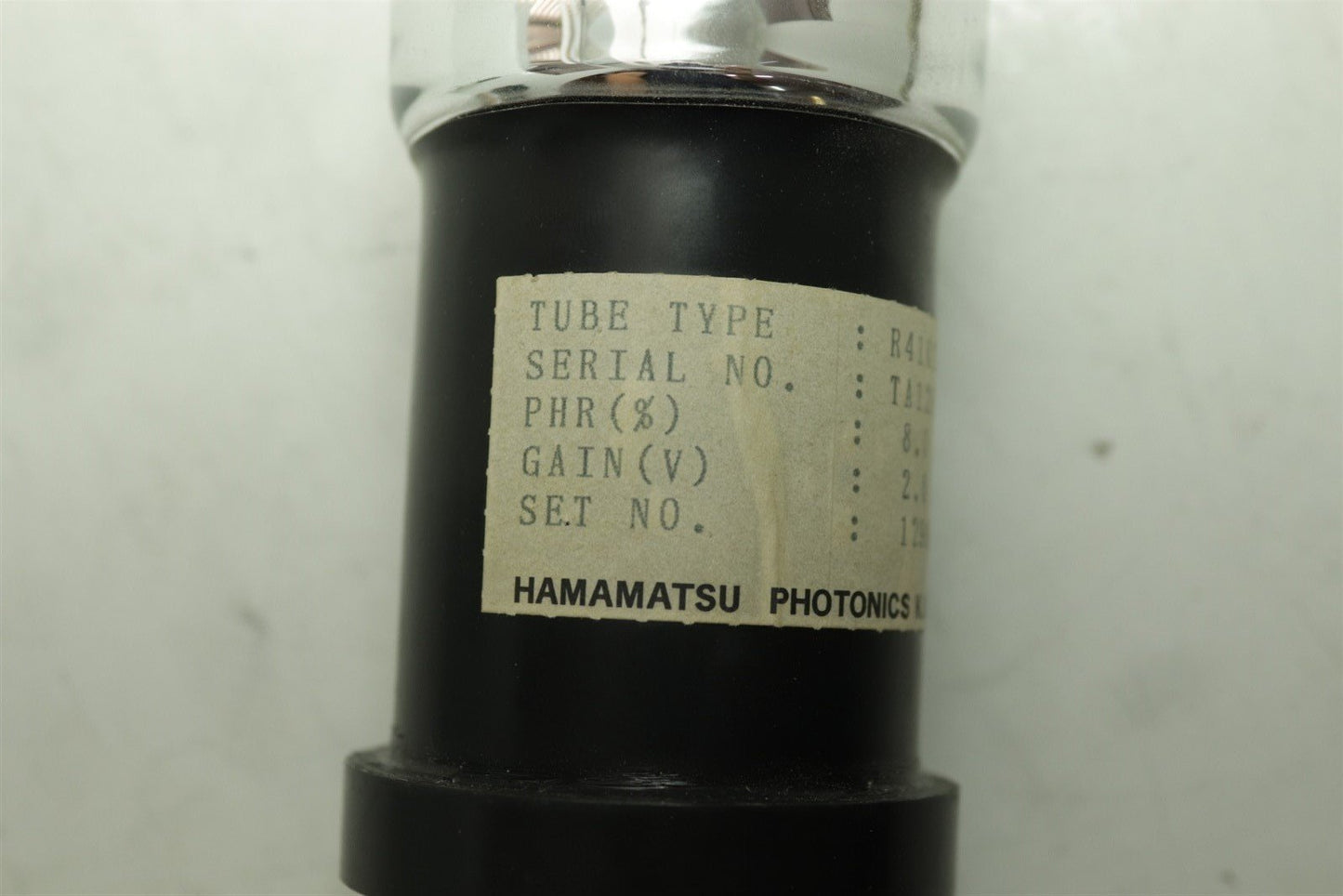 HAMAMATSU R4102-04 GE PMT Detector Photomultiplier Tube