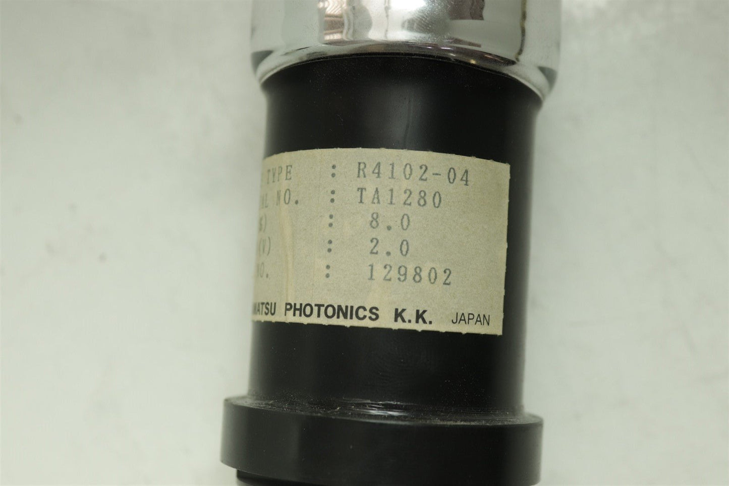 HAMAMATSU R4102-04 GE PMT Detector Photomultiplier Tube