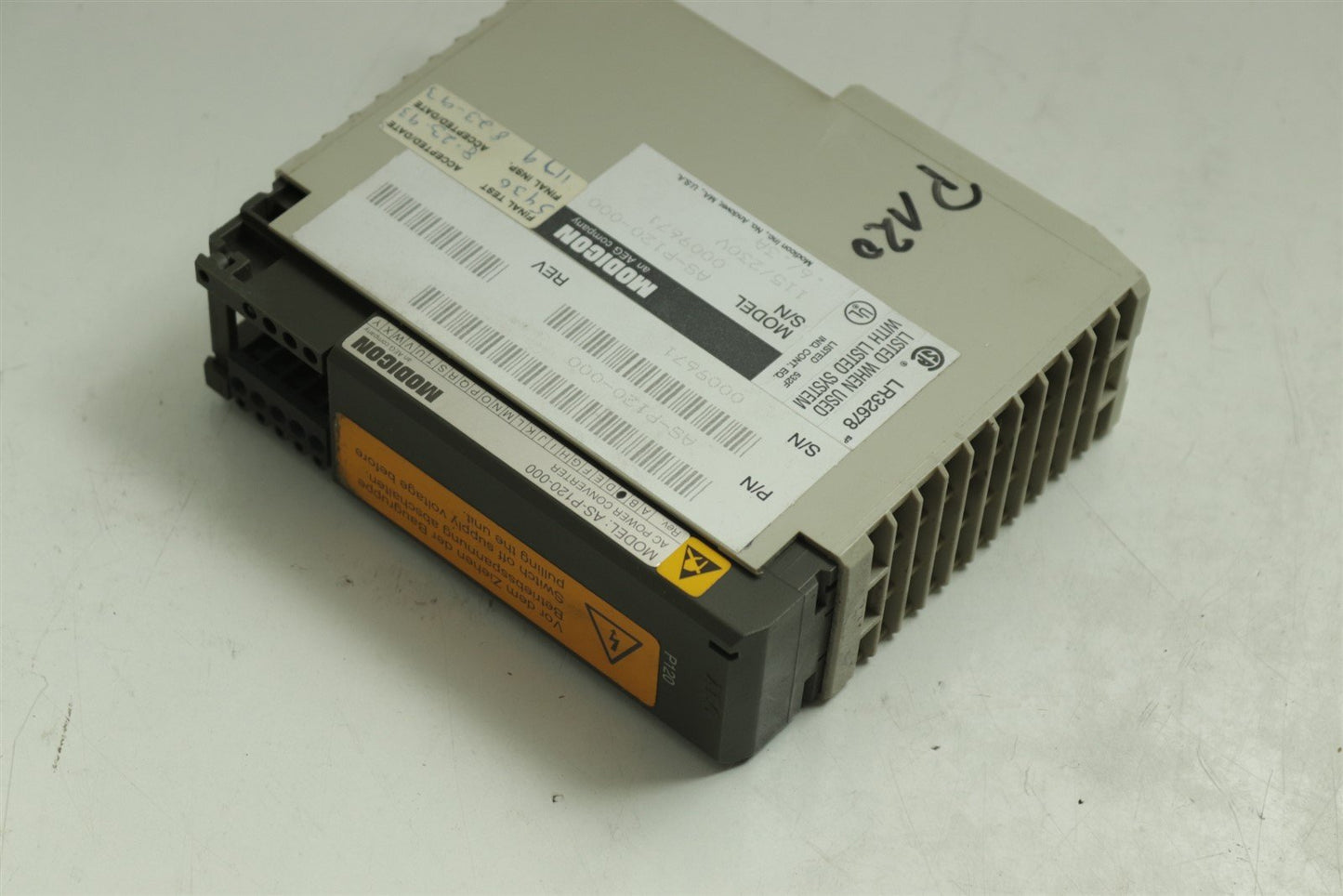 AEG Modicon AC Power Converter Model: AS-P120-000