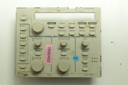 Tektronix TDS 360 Two-Channel Oscilloscope Front Panel Keyboard Assy 671-3737-00