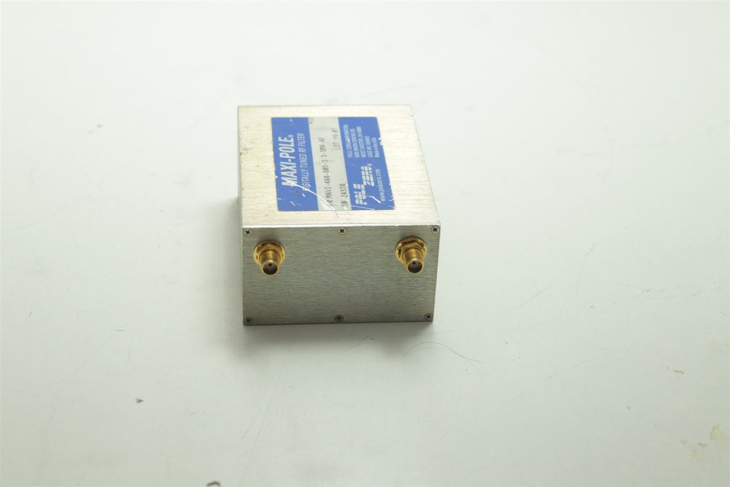 Maxi-Pole Digitally Tuned RF Filter MAXI-488-805-3.5-SMA-AF