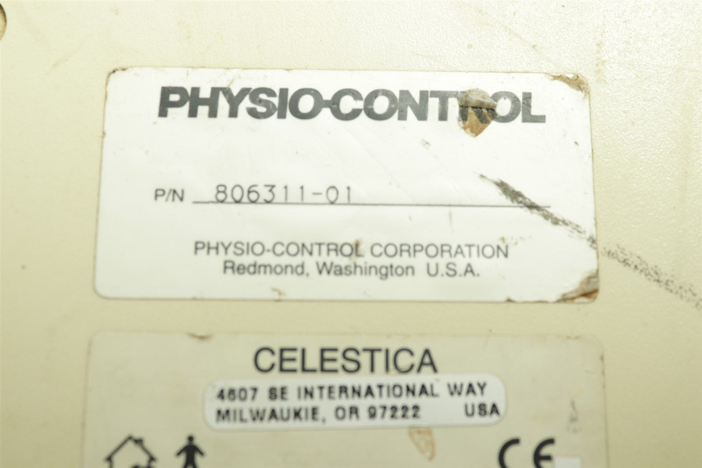 PHYSIO-CONTROL 806311-01 073-20675-20 AC AUXILIARY Power Supply