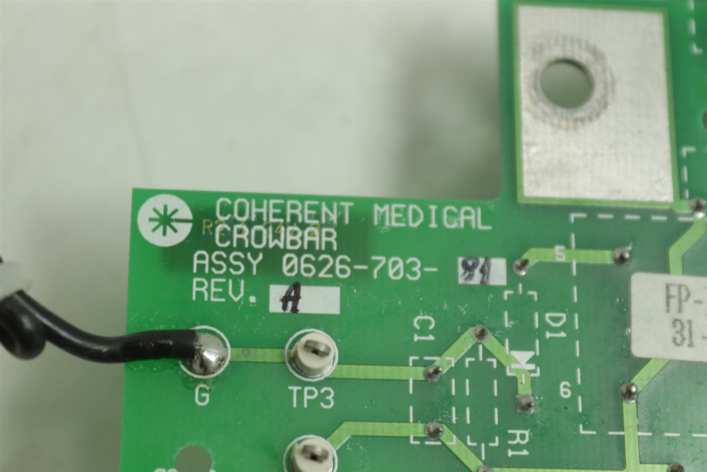 Lumenis VersaPulse Powersuite Holmium 100w Crowbar 0636-703-01 TESTED!