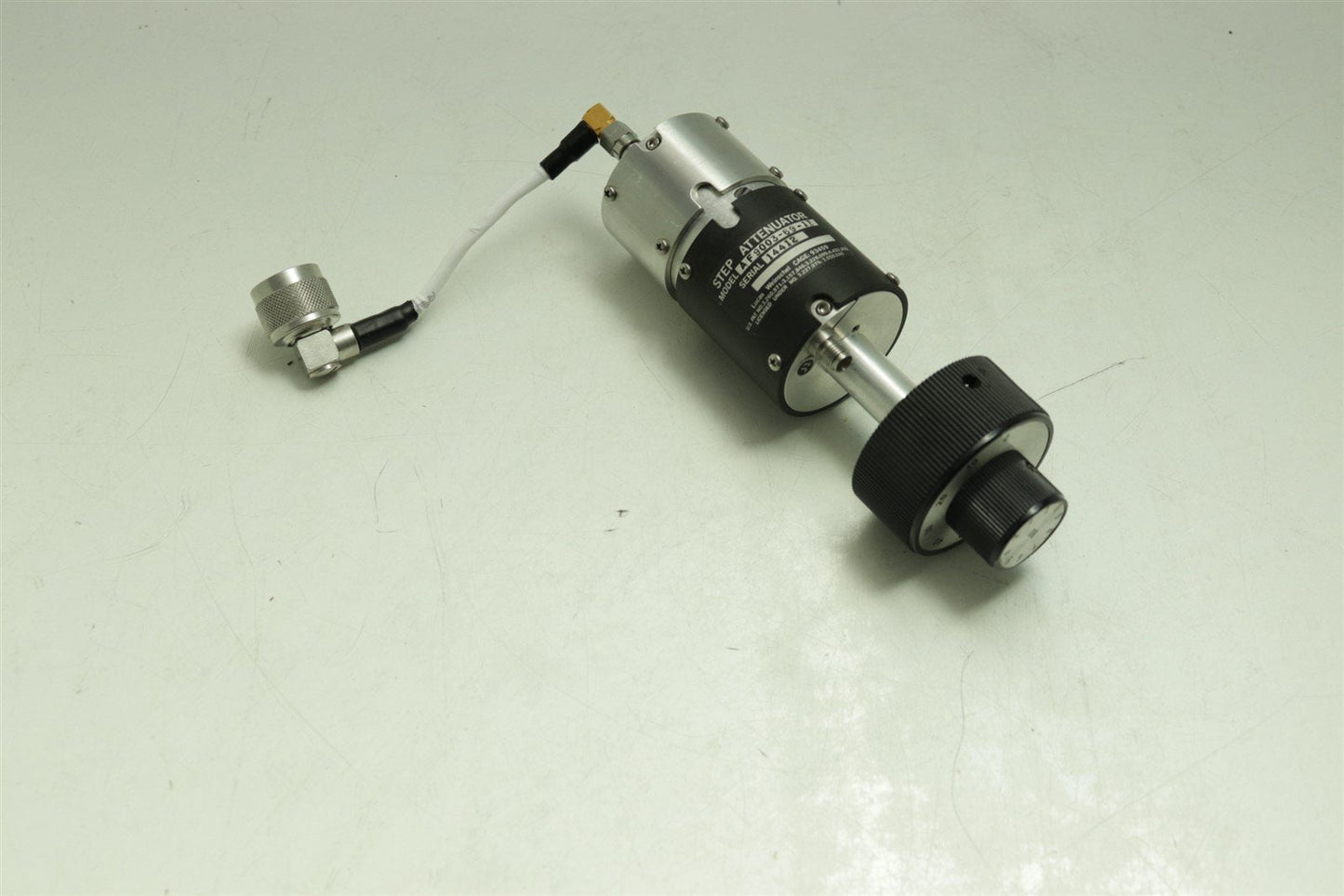 Weinschel AF9003-69-11 Step Attenuator + Connector N type to Sma