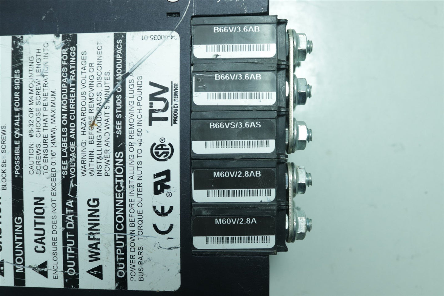 Vicor Mini MegaPac Power Supply MM2-1509 66V/3.6A & 60V/2.8A 115V/25A & 230V/15A