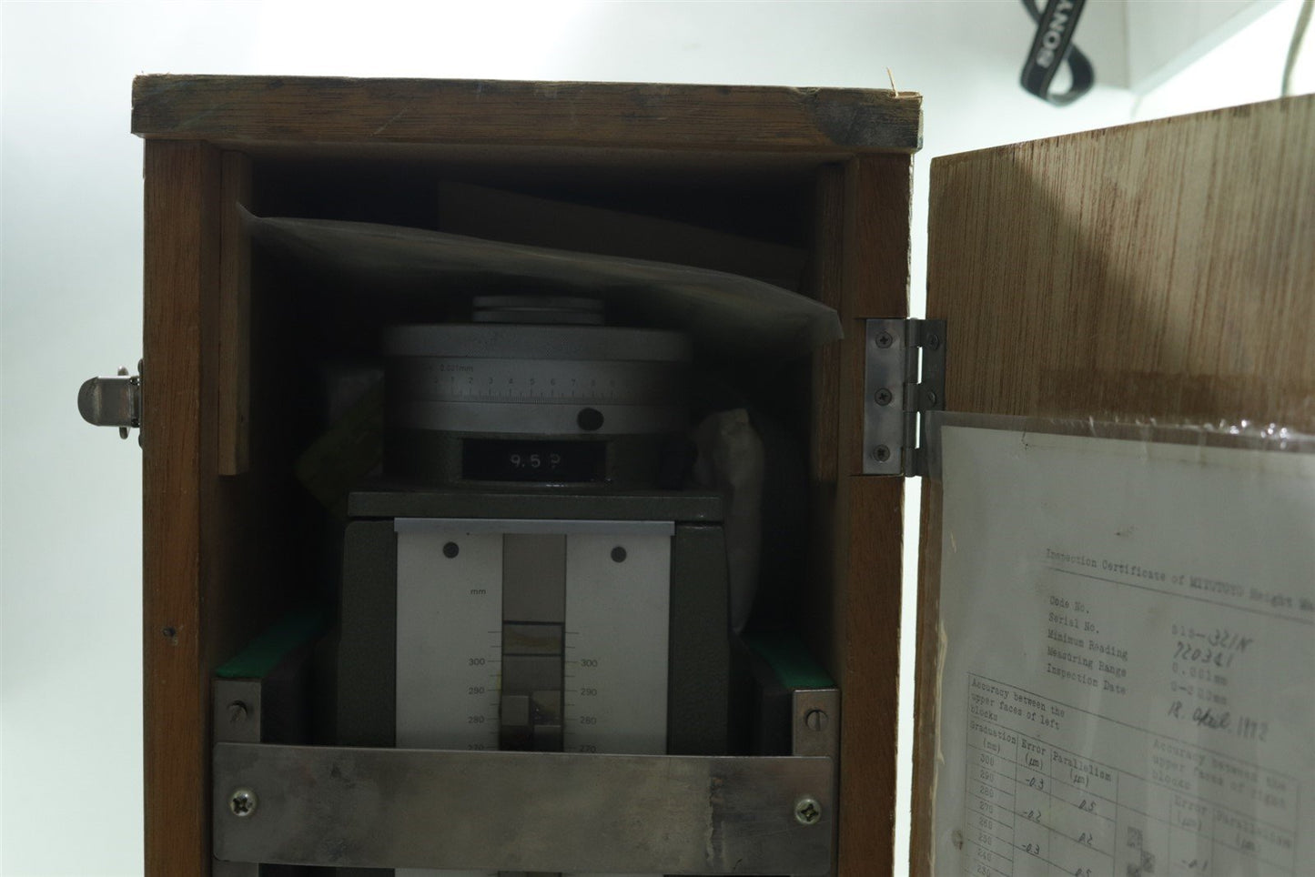 Mitutoyo Height Master 515-521N Calibration Standart