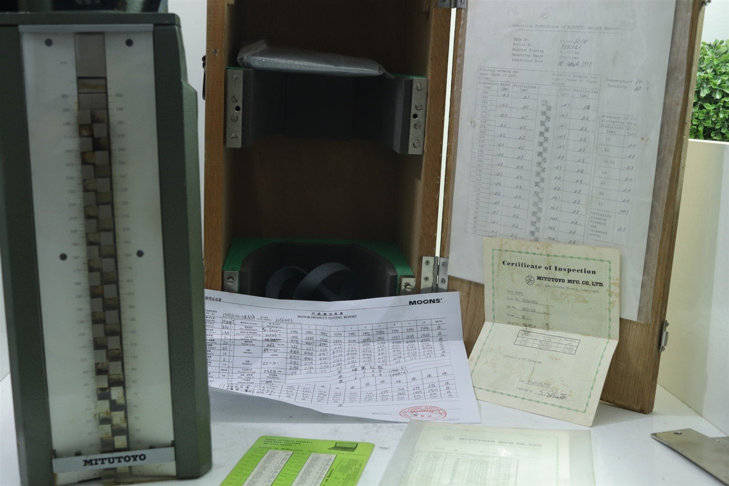 Mitutoyo Height Master 515-521N Calibration Standart