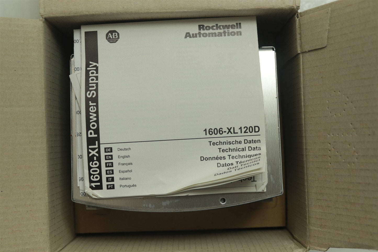 NEW Allen Bradley 1606-XL120D Power supply 24VDC 5AMPS