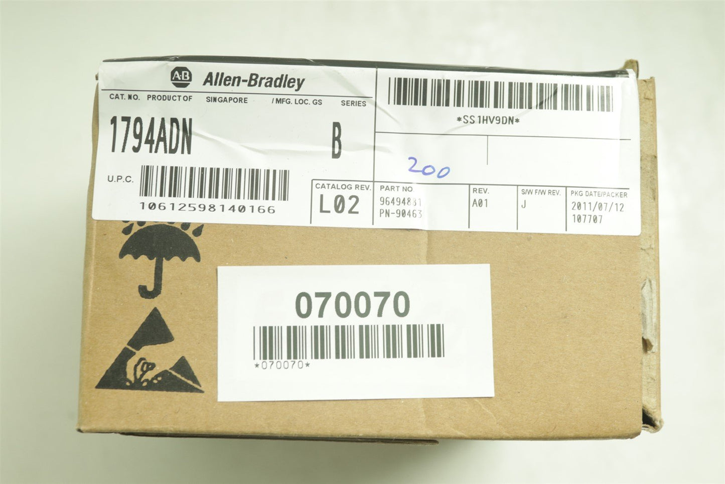 Allen Bradley 1794ADN New Factory Seal