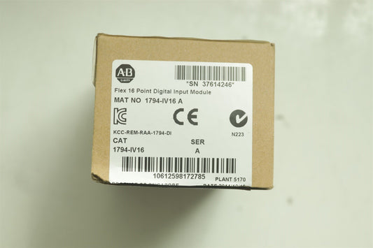 Allen Bradley 1794-IV16 SER A Flex 16 Point Digital Input Module