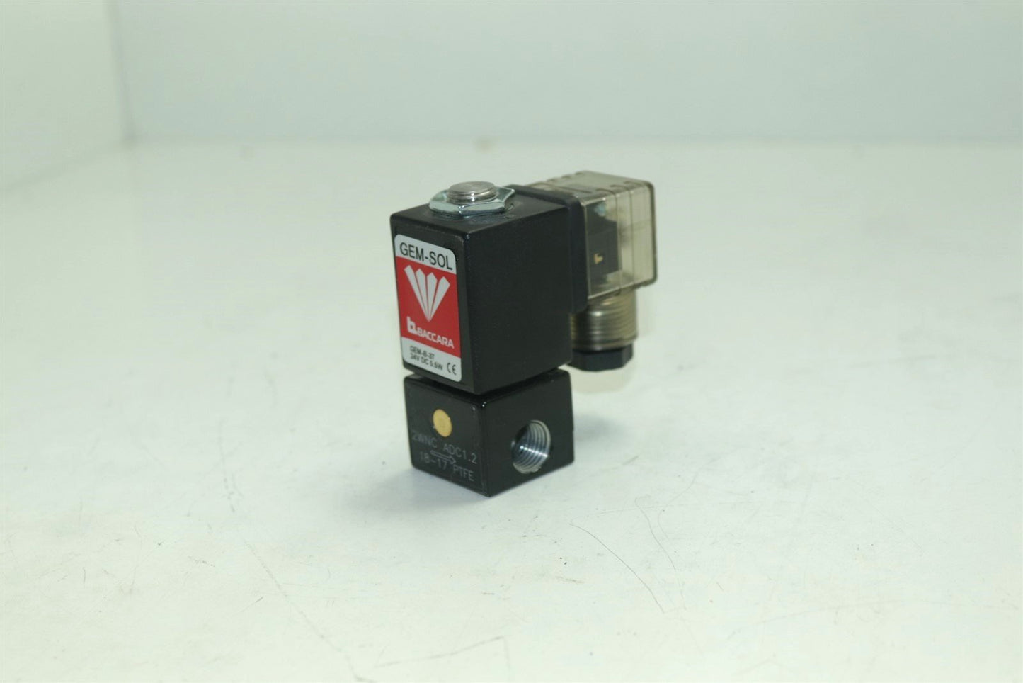 New Baccara Gem-Sol GEM-B-23 24V DC 5.5W Solenoid Valve