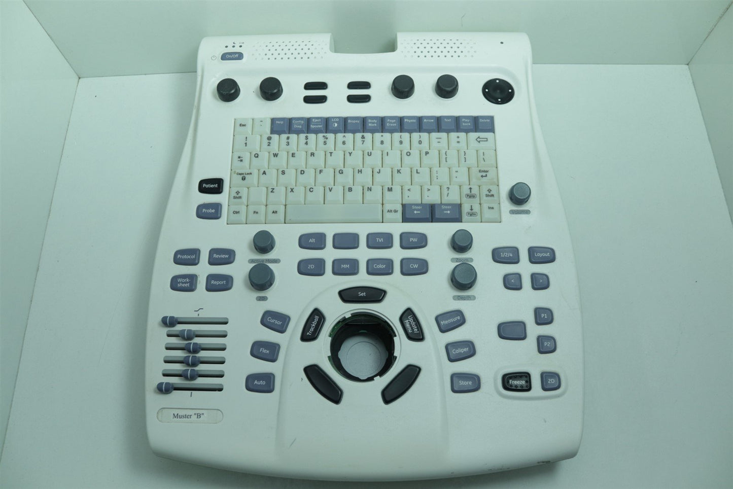 GE HealthCare Keyboard Assy V2 Vivid S5/S6 5376245 TESTED!