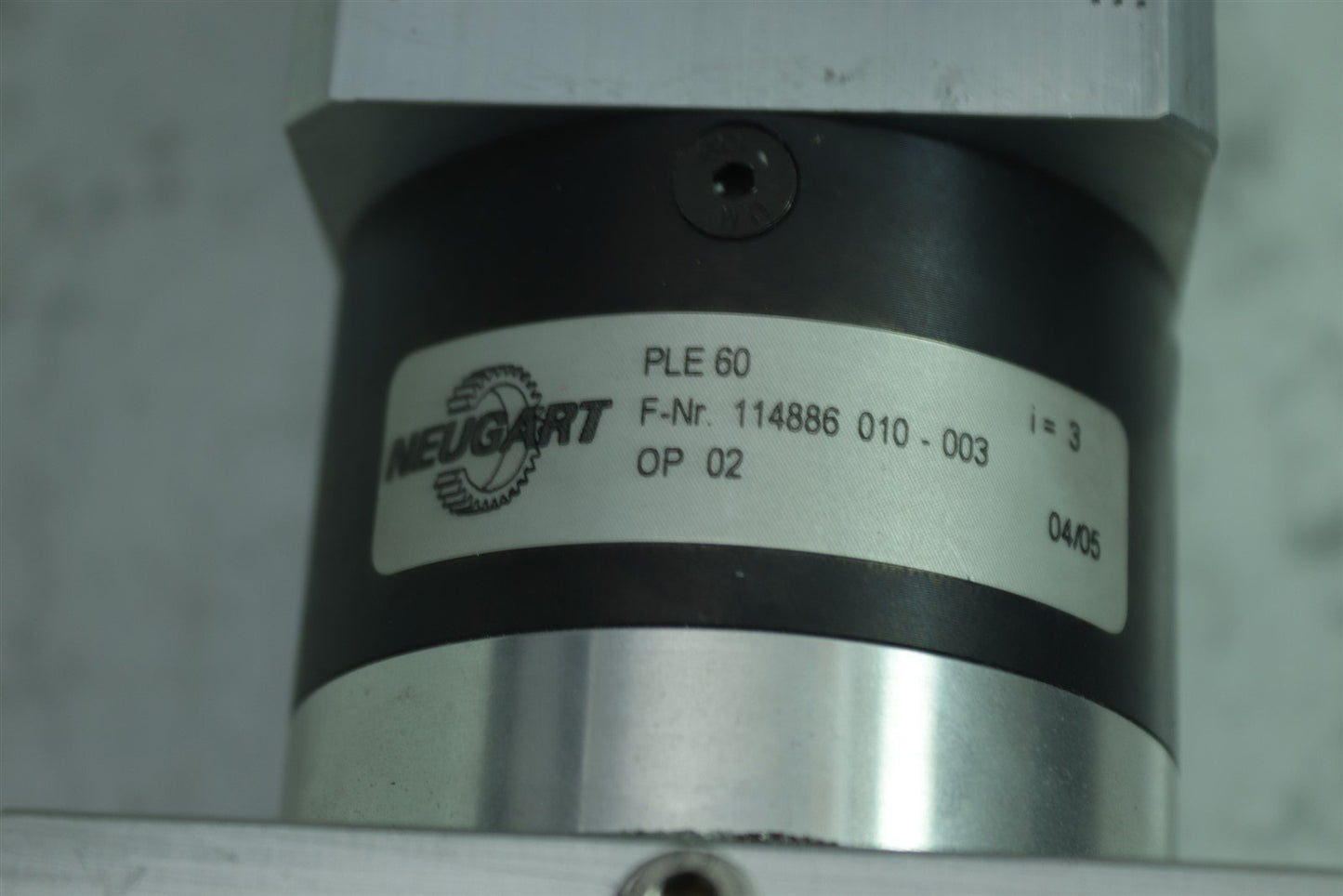 BALDOR Brushless AC Servomotor BSM50N-175AE + Neugart PLE60 Gear + leash and Belt sprocket