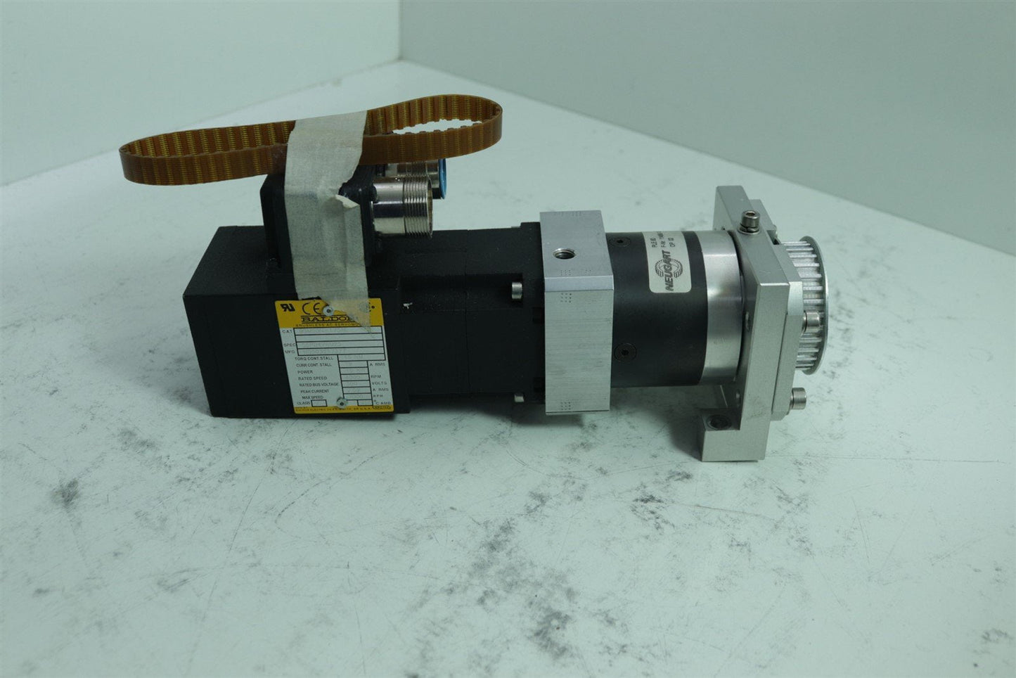BALDOR Brushless AC Servomotor BSM50N-175AE + Neugart PLE60 Gear + leash and Belt sprocket