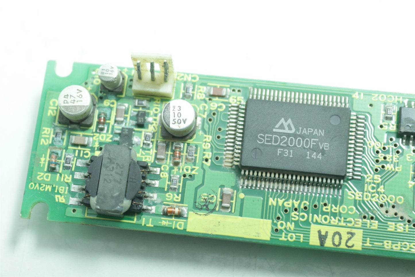 ISE Electronics DOT Matrix Display Module 20 Char 5x7 Dot CU205SCPB-T 20A
