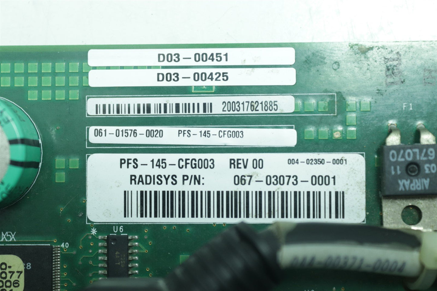 Siemens Acuson Antares Ultrasound RM Board 7854693