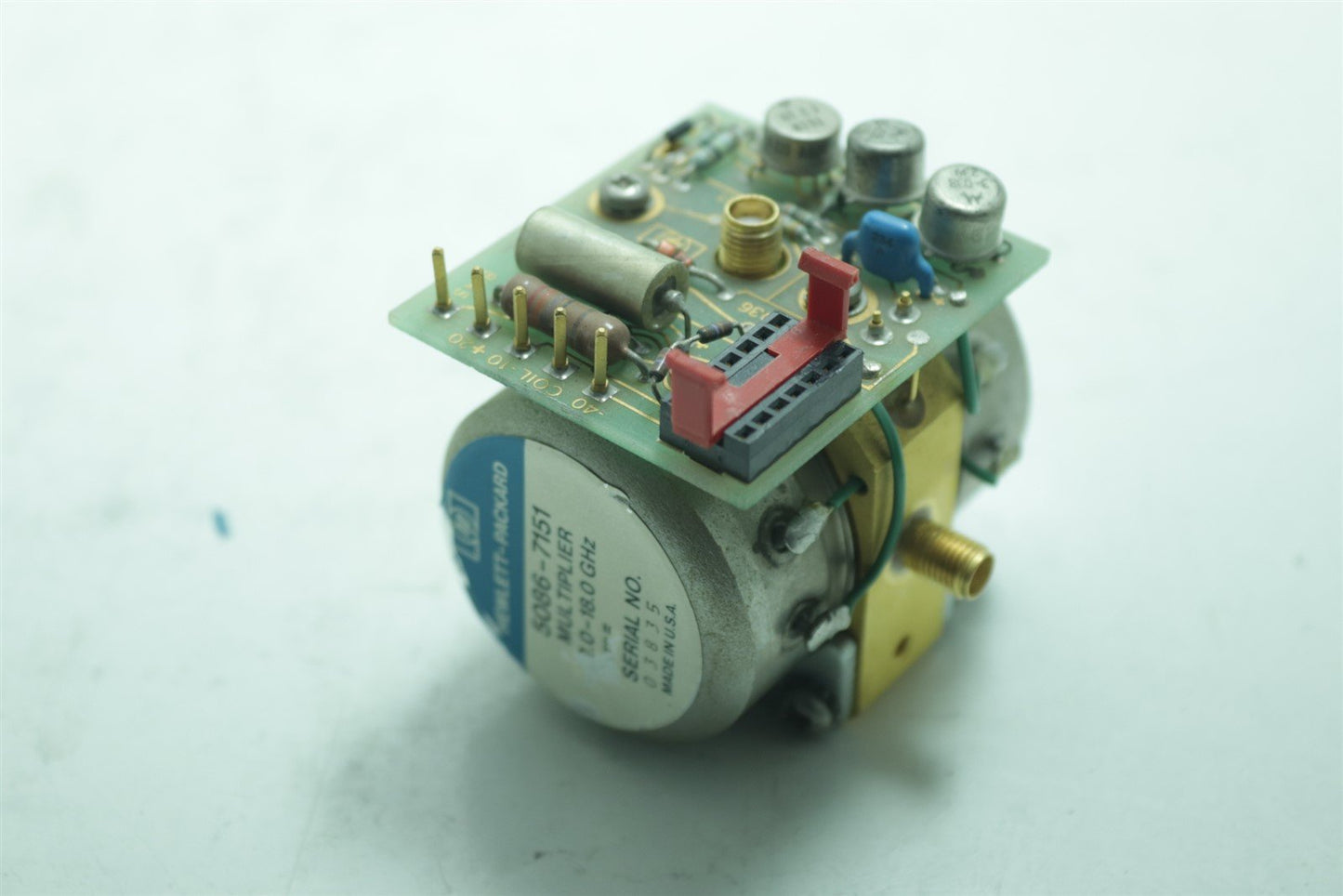 HP Agilent 5086-7151 SMA Microwave RF YIG Multiplier 2.0-18.0 GHz