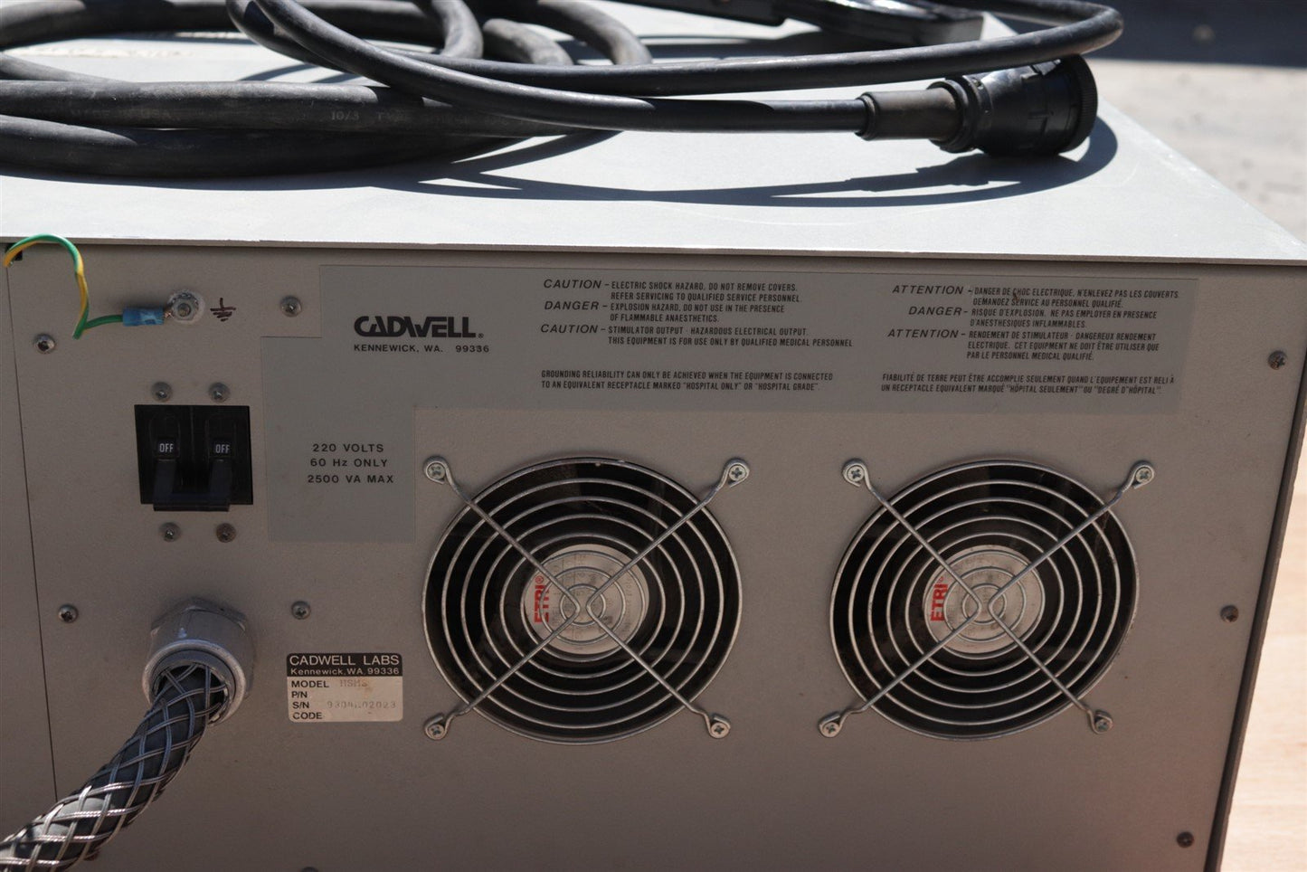 Cadwell Labs HSMS High Speed Magnetic Stimulation