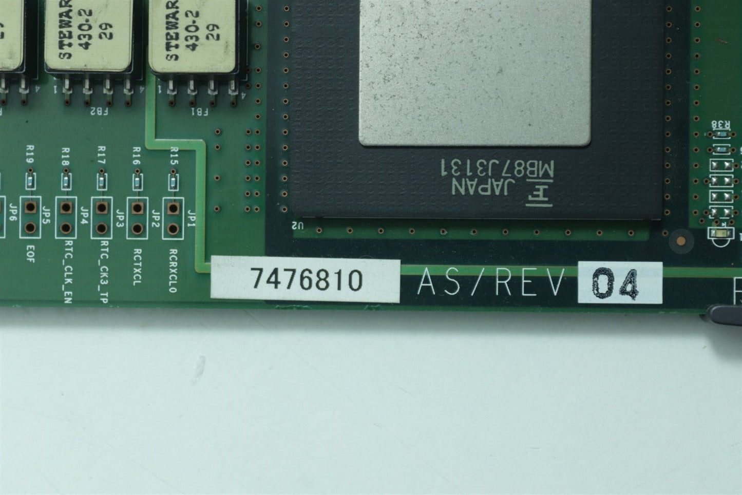 Siemens Acuson Antares Ultrasound Receive Control Board 7476810 REV 4