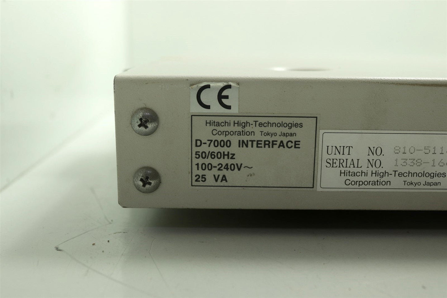 Hitachi Transgenomic D-7000IF Interface Part 810-0092 D-7000