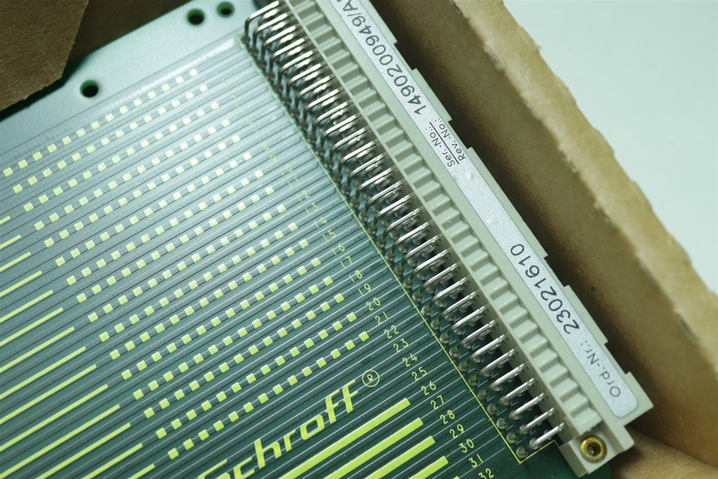 Schroff VME Test Adapter Extender Board DIN 41612 Connectors 23021610