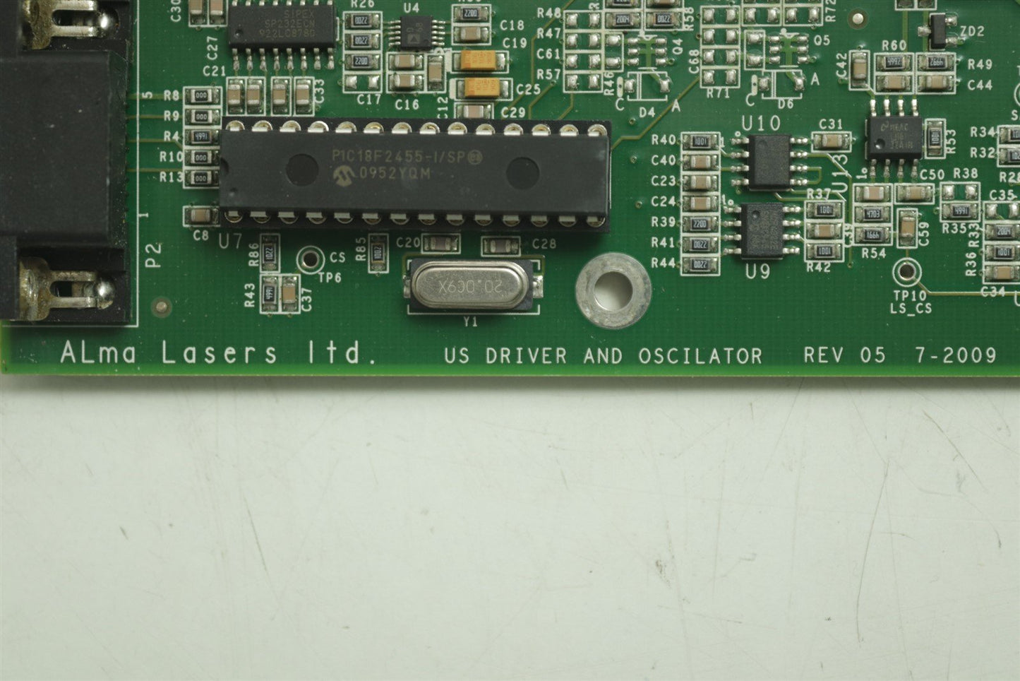 Alma Lasers US Driver and Oscillator PCB Board Card 10/03567