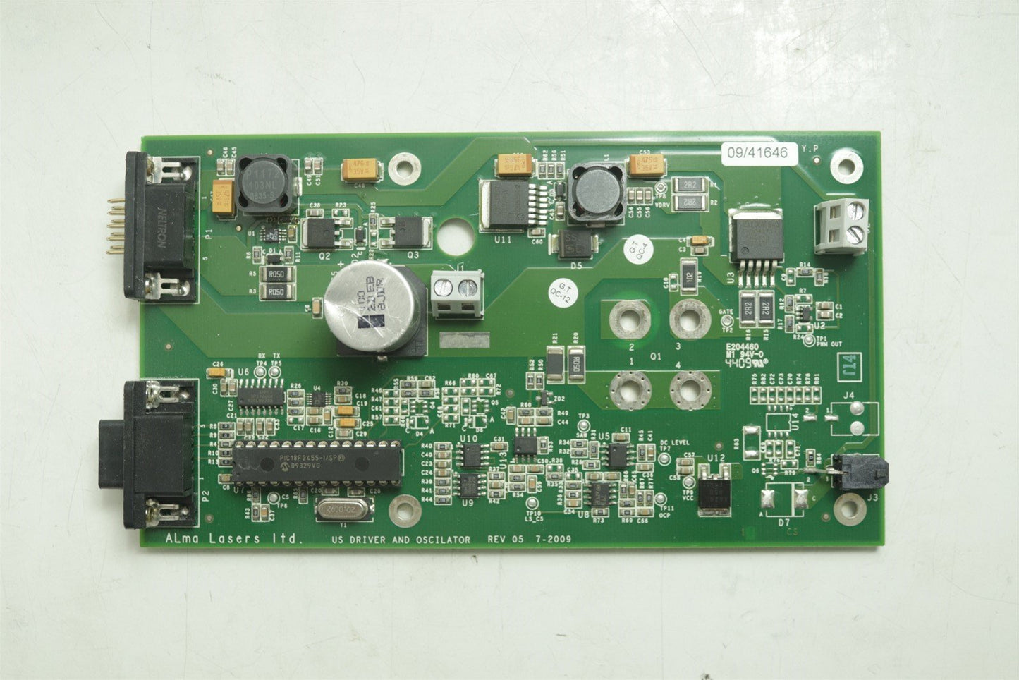 Alma Lasers US Driver and Oscillator PCB Board Card 09/41646