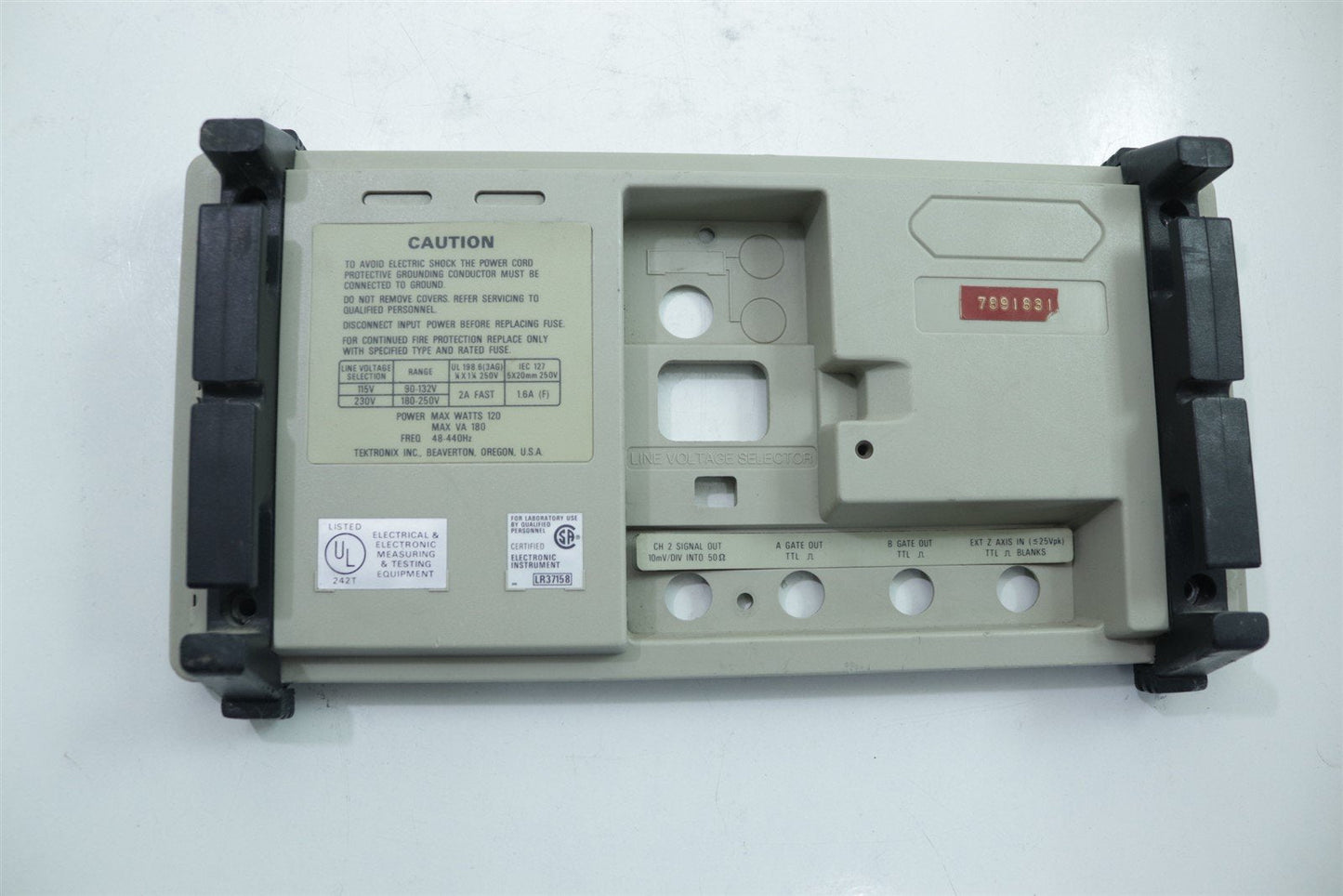 Tektronix 2445B Digital Oscilloscope 200MHz Front and Rear Plastic Cover